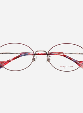 Syun Kiwami日系眼镜框女近视可配超轻气质小脸纯钛眼镜架2001