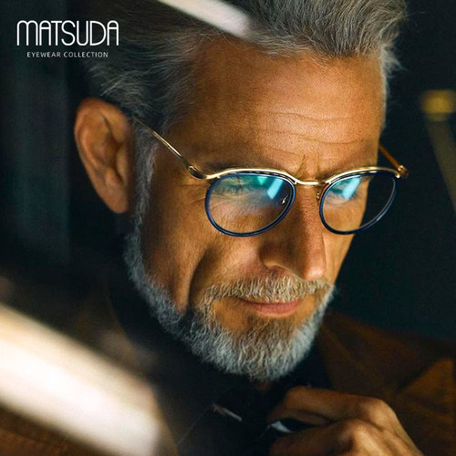 MATSUDA松田光弘日本手工眼镜框
