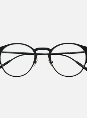 OWDEN日本手工眼镜框男近视可配镜片纯钛超轻斯文眼镜架BLACKBURN