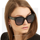 TOMFORD墨镜女经典 款 方框大脸渐变显瘦眼镜汤姆福特太阳镜女TF613