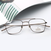 纯钛眼镜架646 式 CF日本手工金丝边眼镜框男潮斯文时尚 商务飞行款