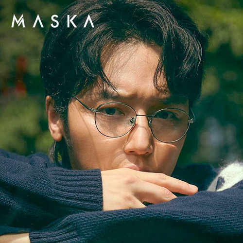 韩国MASKA泰妍同款纯钛眼镜框