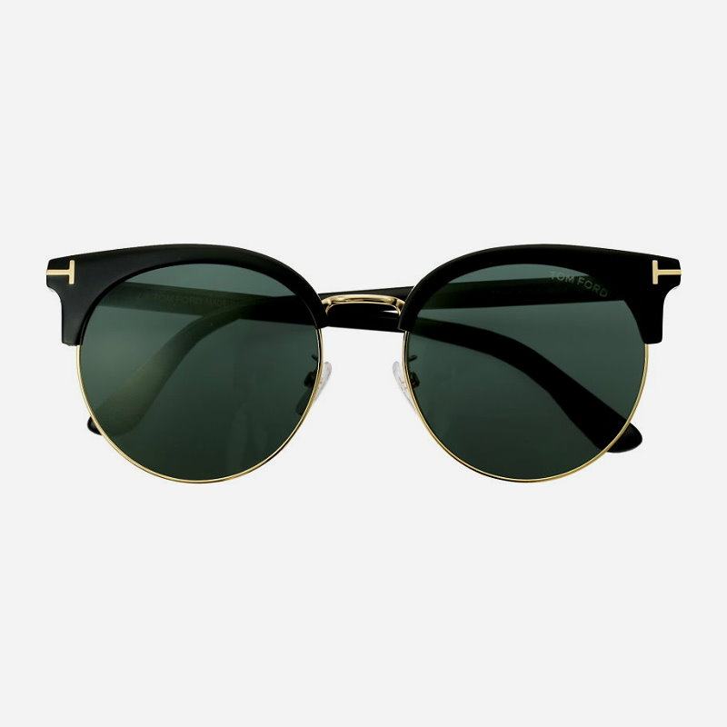 TOM FORD墨镜男女款防紫外线高级感时尚圆框反光粉色太阳镜TF545K