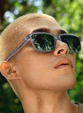 MAUI JIM茂宜睛墨镜偏光防紫外线时尚方形全框男女太阳镜MJ0688SA