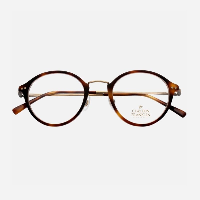 CF日本手工眼镜框男女近视可配全框文艺超轻黑色纯钛眼镜架643