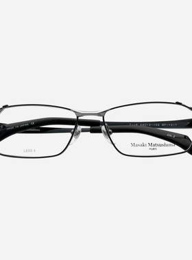 Masaki Matsushima松岛正树眼镜架超轻钛架纯钛眼镜框男近视1211