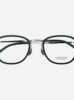 日本MATSUDA松田光弘眼镜框男超轻纯钛高级感全框男款眼镜架M3118