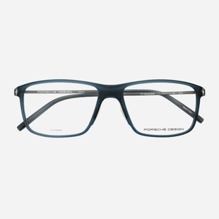 Porsche 超轻纯钛大脸商务方框眼镜架8336 Design保时捷眼镜框男款