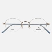 rodenstock罗敦司得眼镜架女小脸圆框复古纯钛眼镜框可配镜片7052