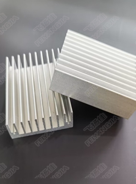 整流桥散热片 60*46*18MM电子管TO-3P散热块 稳压管散热器