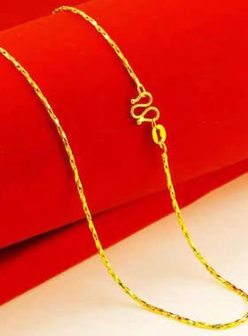 新款素链子项链锁骨链