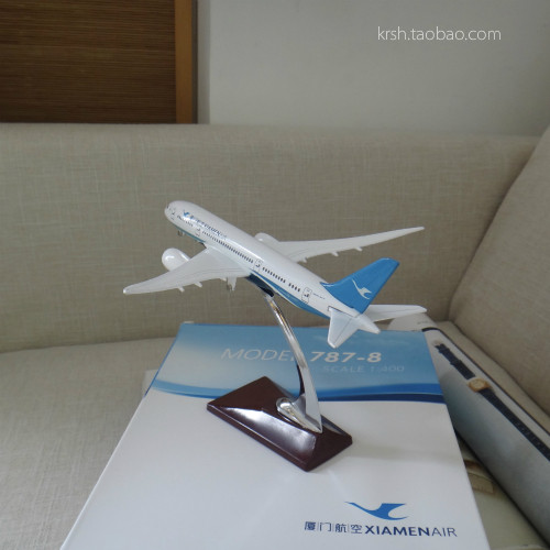 厦门航空飞机模型厦航