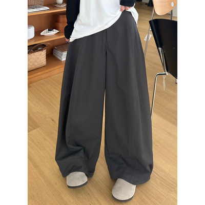 弯刀裤休闲裤女春秋2025新款