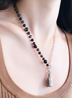 星图925银女可拆分组装项链