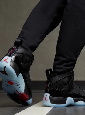 Nike JORDAN JUMPMAN TWO TREY 黑色 耐磨高帮篮球鞋 DO1925 003