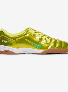 Nike T90 SP 黄色 舒适轻质 防滑耐磨 足球鞋 hj9351 700 现