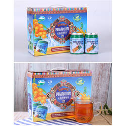 四川特产四姑娘山牌沙棘拉罐