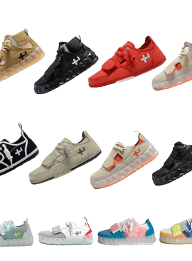 美国丑萌鞋OTZMOP男丑鞋厚底帆布鞋女小众低帮大头鞋小白鞋情侣鞋