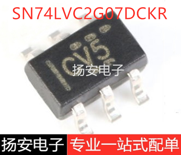 全新原装 SN74LVC2G07DCKR SC70-6 漏极开路输出双路缓冲器