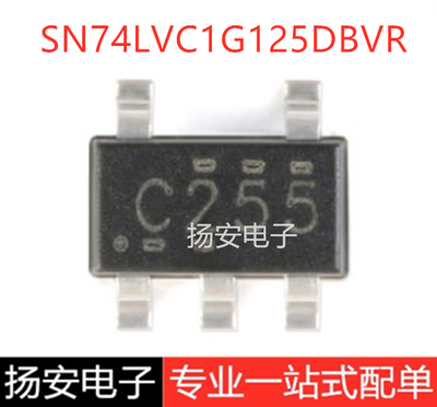 原装正品 SN74LVC1G125DBVR SOT-23-5 三态输出单路总线缓冲器闸