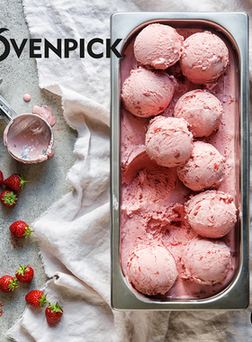 瑞士进口 莫凡彼 冰淇淋Movenpick冰激凌 2.4L 桶装挖球冷饮甜品