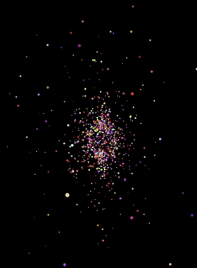 threejs  粒子动画运动效果