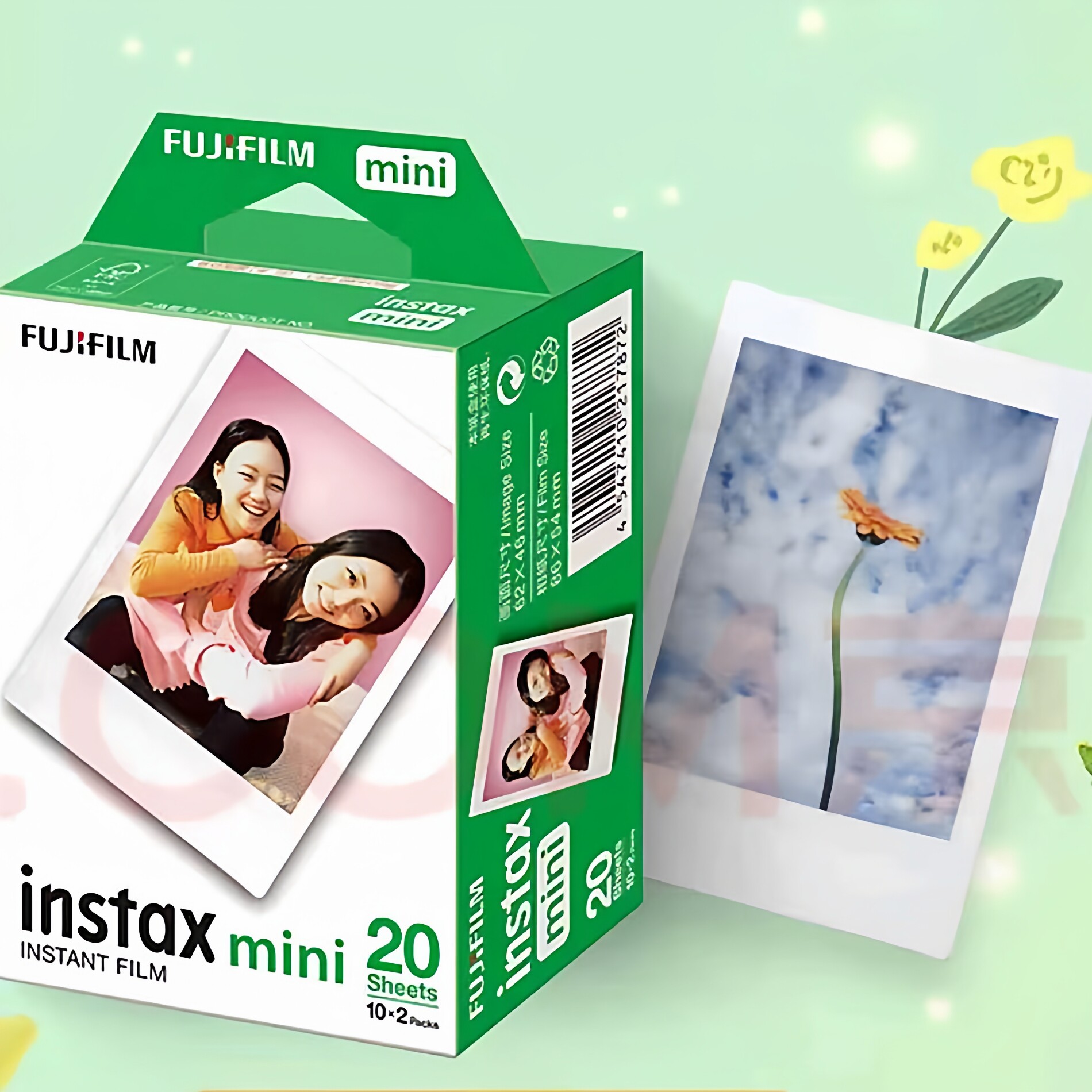 FUJIFILM拍立得25/41/99/liplay SE 3寸mini白边迷你胶片新鲜日期