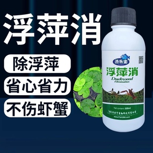 浮萍消渔乐宝浮萍一喷净水产养殖浮萍药浮萍克莲藕塘杀浮萍除浮萍