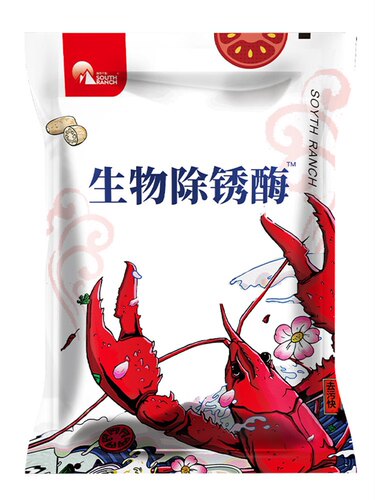 洗虾粉小龙虾食用商用大袋生物除锈酶柠檬酸去污粉清洗虾蟹黑锈净