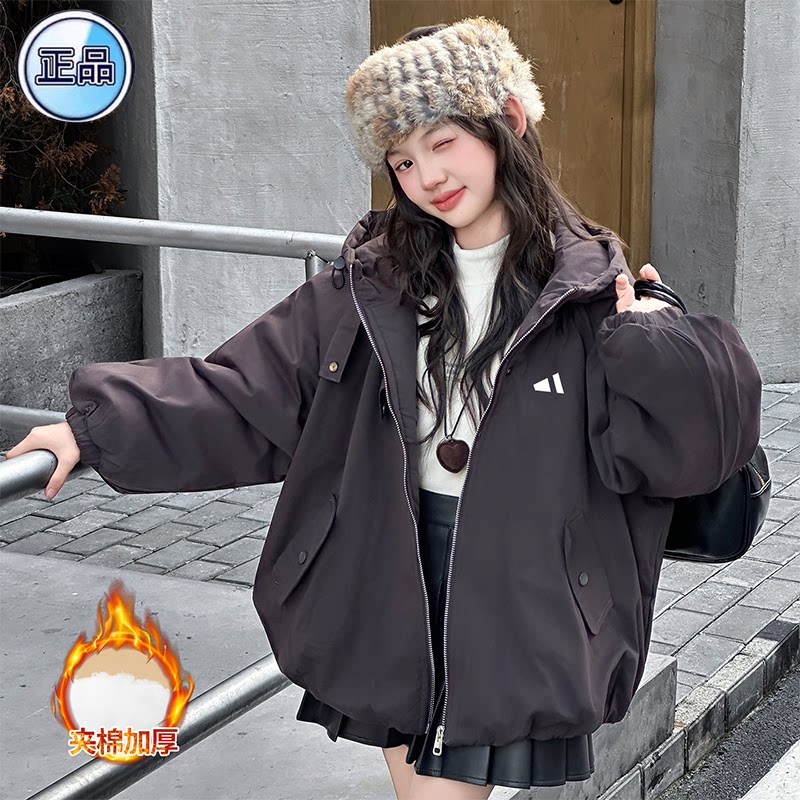 奥莱专柜女童夹棉外套秋冬季
