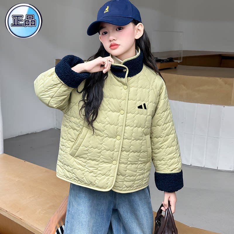 奥莱专柜女童加厚棉服秋冬季