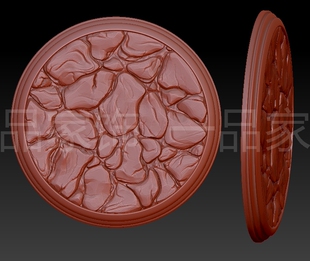 底座站台222圆雕图stl模型三维图立体图精雕图3d打印非实物