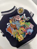 DIY布贴衣服刺绣图案logo徽章电脑绣花加工卡通定做贴布校徽绣标