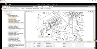 HITACHI HOP日立电子零配件目录查询资料工程机械挖掘机