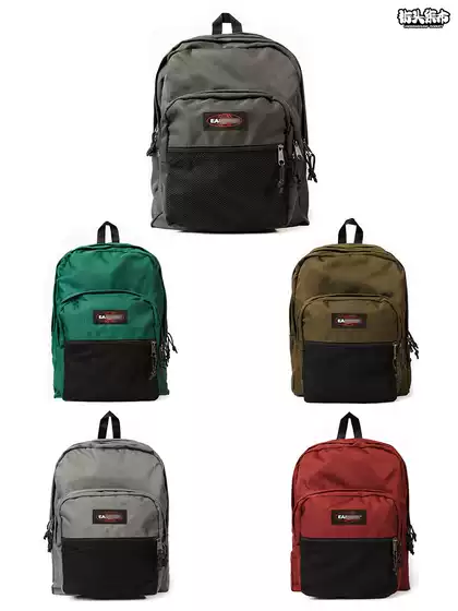 Street Market Backpack, Solid Color, Large Capacity, Hip-Hop, Sports, Retro, Versatile, Water-Repellent, Quality Export, Bboy