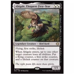 【铃铛】万智牌 英文 洛温: 暗影笼罩ECL金 平/闪 雄辩新生艾比苟