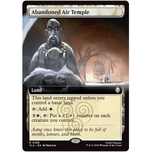 【铃铛】万智牌 英文 降世神通TLA 异画 金 平/闪 遭弃气和寺 386