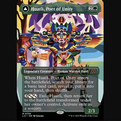 【铃铛卡牌】 万智牌 英文 依夏兰迷窟 LCI 扩画 合众诗人华特莉