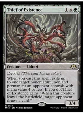 【铃铛卡牌】万智牌 英文 摩登新篇3 MH3 闪金 窃生恶体 日印 174