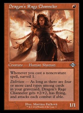 【铃铛卡牌】万智牌 英文 摩登新篇3M2R 老框闪 龙怒通念师 美印