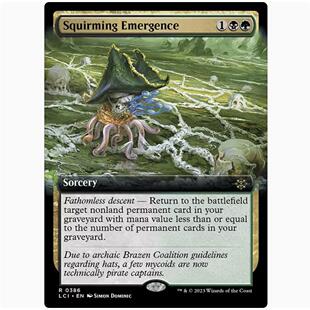 【铃铛卡牌】万智牌 英文 依夏兰迷窟 LCI 扩画闪 金 蠕菌突现