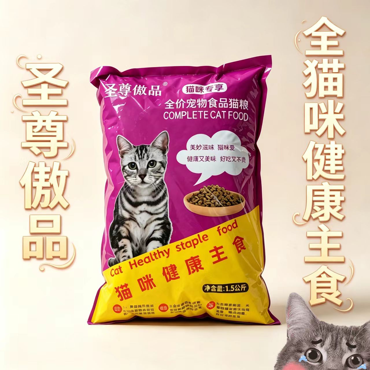猫粮包邮全价成幼猫通用主粮