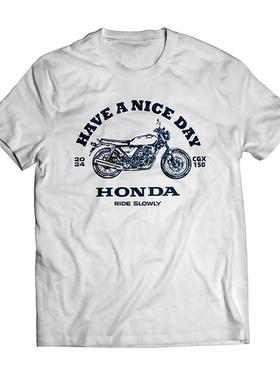 HONDA CGX150本田复古摩托车产品介绍限定款纪念T恤