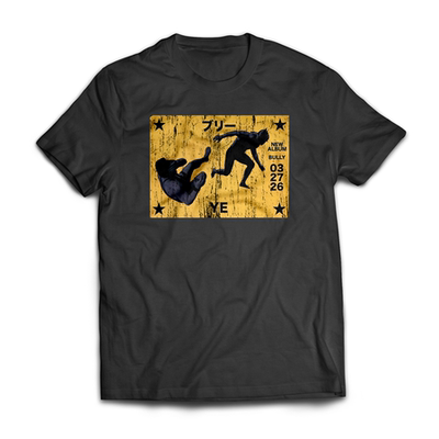 侃爷维斯特BULLY日本纪念T恤