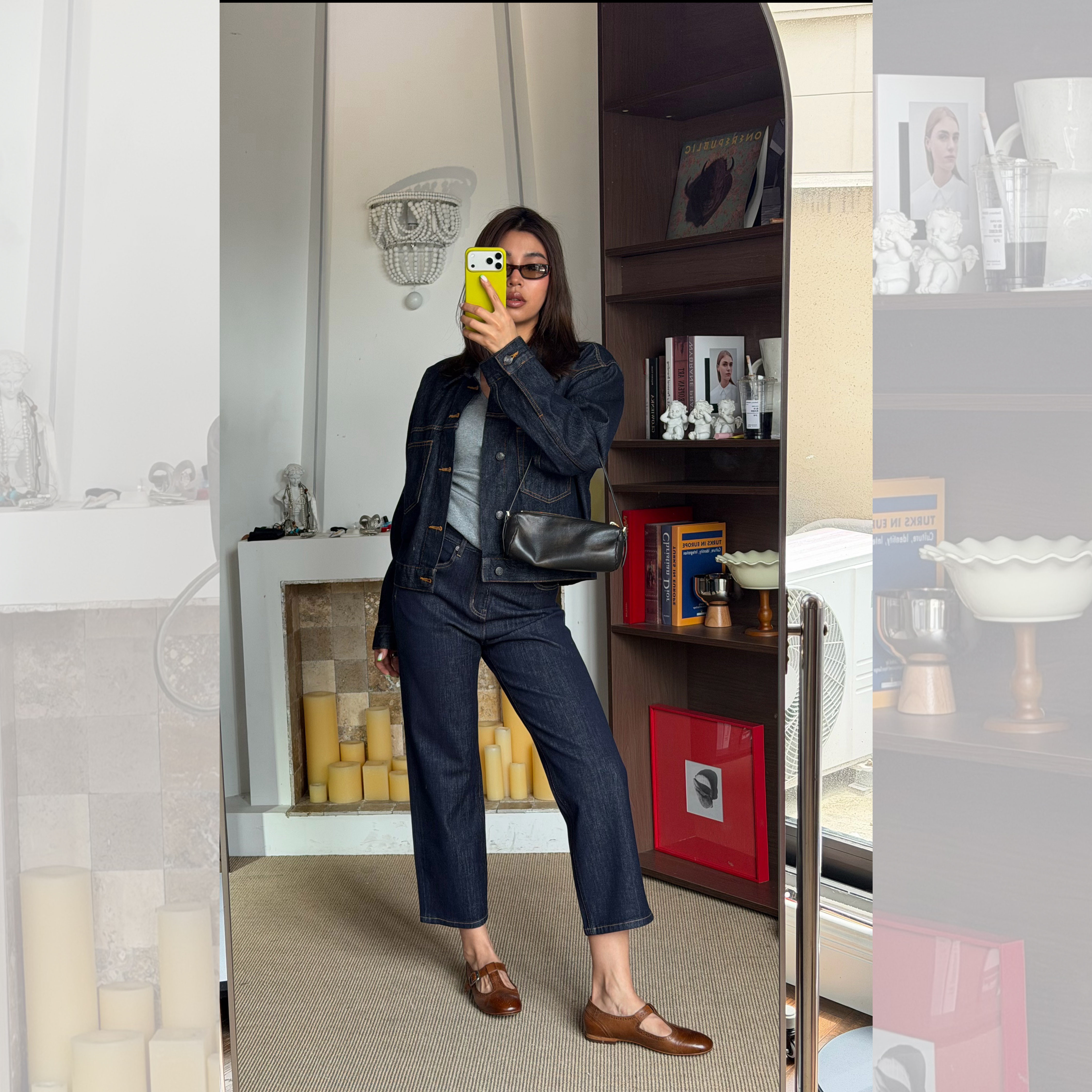 LWWW&ldquo;一打十&rdquo;四面弹中腰百搭必入款九分牛仔裤