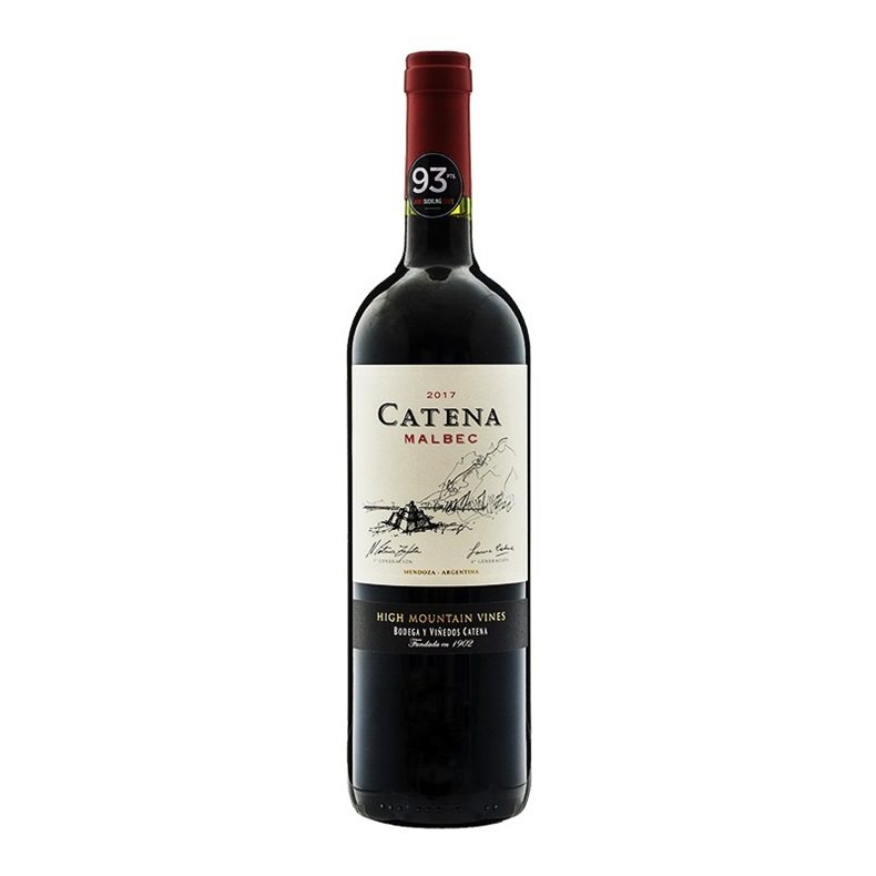 catena malbec 卡帝娜 马尔贝克 卡蒂娜 阿根廷 门多萨 红酒 原瓶
