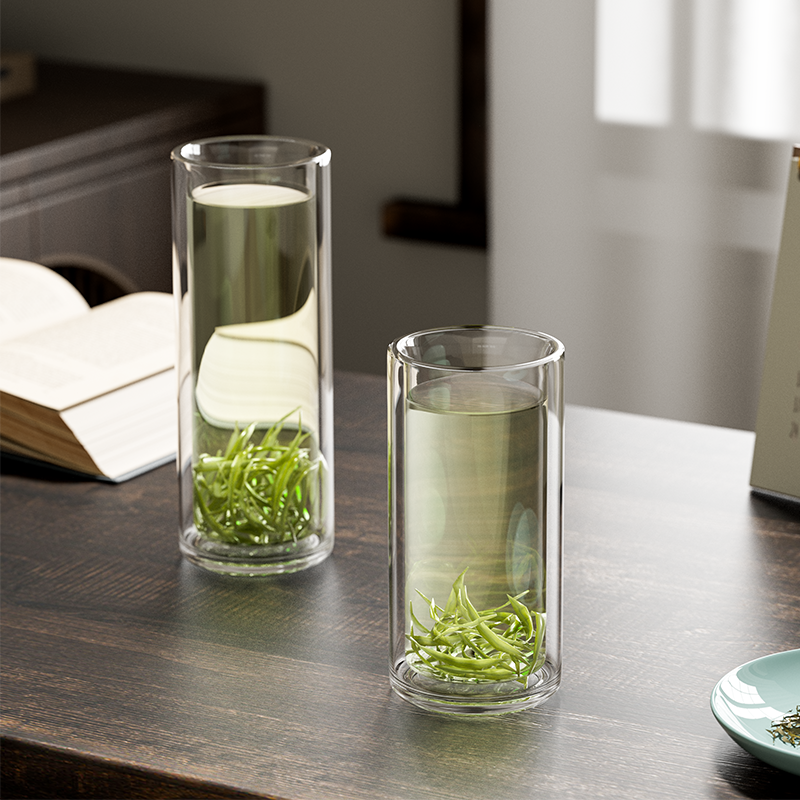 双层防烫设计高硼硅玻璃