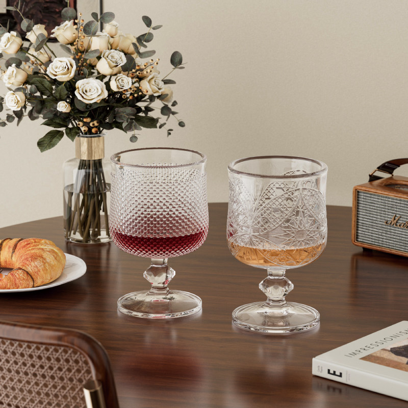 高脚杯子ins高颜值红酒杯家用玻璃杯饮料果汁水杯洋酒杯葡萄酒杯,餐饮具,葡萄酒/红酒杯,淘宝优惠券,粉丝福利购,淘宝优惠卷