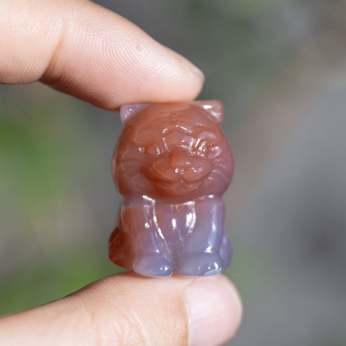 天然玛瑙12生肖虎本命年吊坠