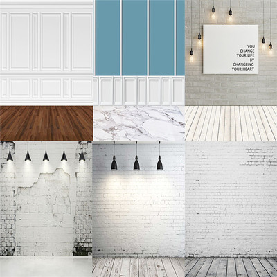 仿古砖墙淘宝服装3d立体背景布